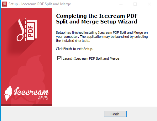 Install Icecream PDF Split & Merge for Windows Install Icecream PDF Split & Merge for Windows